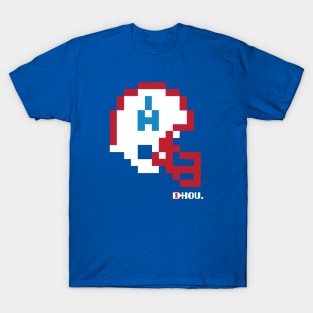 HOU Oilers Tecmo Bowl Helmet T-Shirt